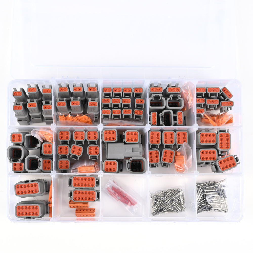JRready ST6293 Deutsch DTM Connector Kit 2 3 4 6 8 and 12 Pin