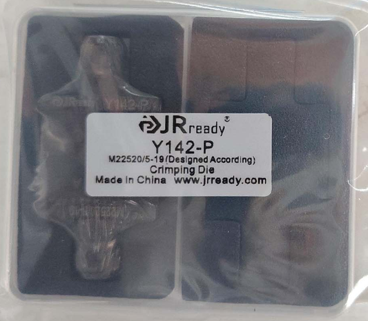 JRready Y142-P (Y142 M22520/5-19) Crimp Die Set , Use With YJQ-W5 M22520/5-01 Crimp Tool