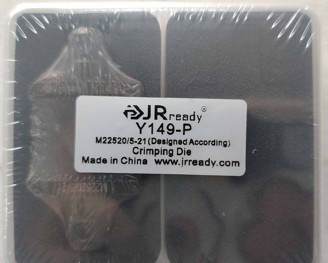 JRready Y149-P M22520/5-21 Crimp Die Use With YJQ-W5 M22520/5-01 Open Frame Crimper