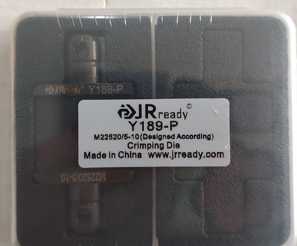 JRready Y189-P M22520/5-10 Crimp Die Use With YJQ-W5 M22520/5-01 Open Frame Crimper