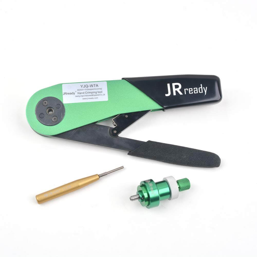 JRready JST2511:YJQ-W7A Crimper 16-28AWG, 86-D-SUB Positioner, TL08 Removal  Tool for HARTING(HAN D-SUB), TE(D-SUB), WAIN(HM, D-SUB, HR23) series