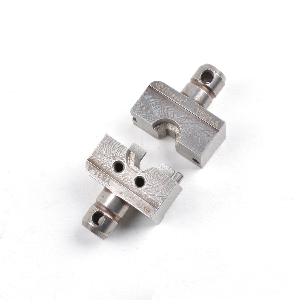 JRready Y631-A Die Set is used with the YJQ-W5 m22520 5 01 tool frame.