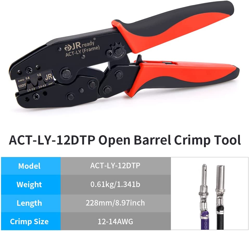 JRready ACT-LY-12DTP / ACT-LY-16DT / ACT-LY-20DTM Open Barrel