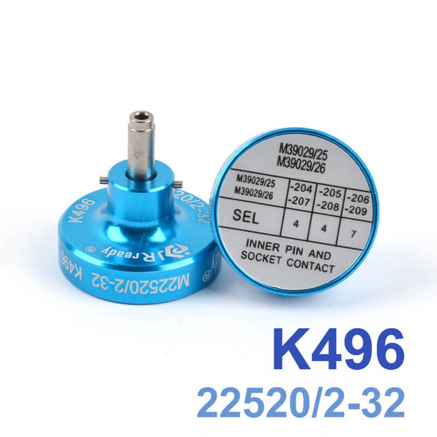 JRready P206 M22520/2-06 Positioner for M22520/2-01 crimping tool Crimp  Contacts M38999 Series2 22#,22M#,22D# Socket M39029/57-356,57-355,57-354(1  pcs) 
