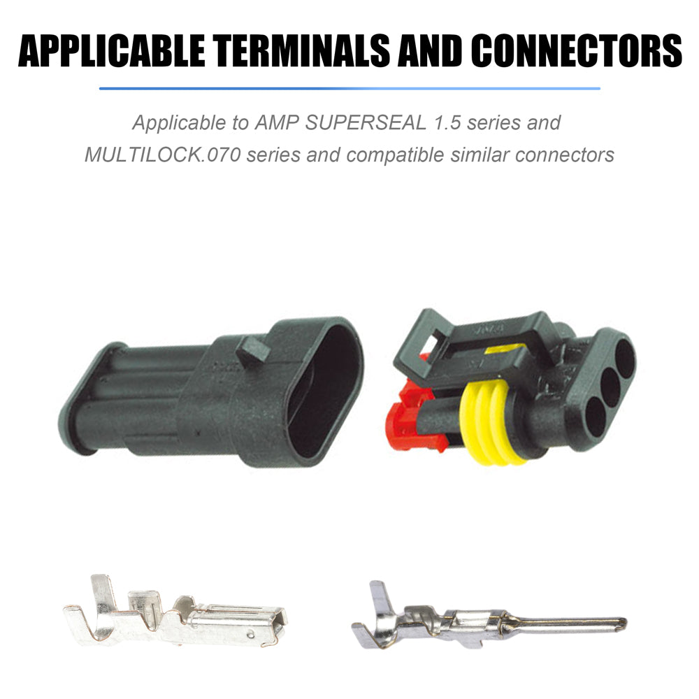 JRready ST5226 Kit: DRK-AMP1.5 (9-1579007-1) & DRK-785084 Automotive Car  Connector Removal Tool Extraction Tool for TE Connectivity AMP Superseal  1.5